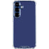Royal Blue Galaxy S25 Clear Case